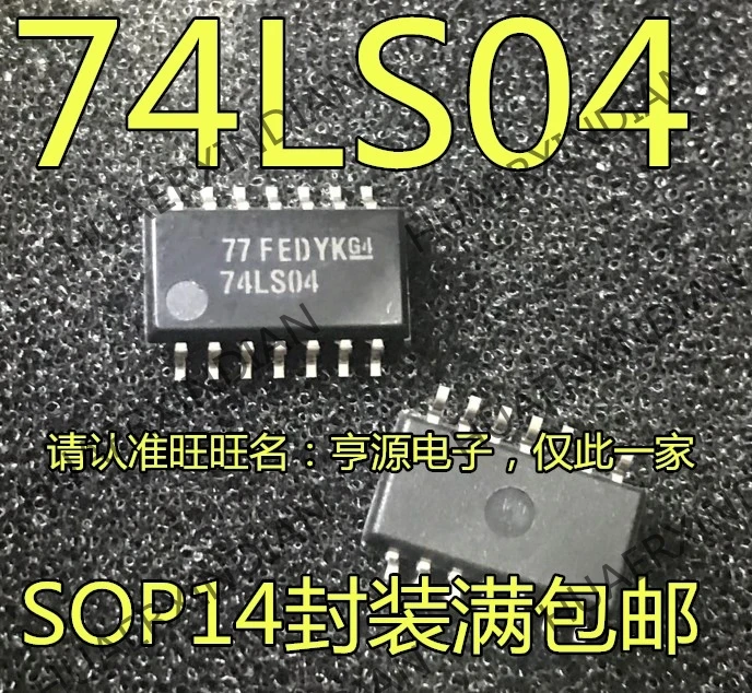 10 шт./лот Новинка SN74LS04 SN74LS04NSR 74LS04 SOP14 IC 5,2 м в