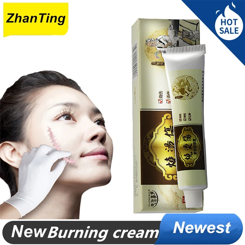 

Herbal Anti-infection Antibacterial Burn Wound Care Ointment Burn Better Faster Inhibit Scar Tyrosinase Inhibition Burn