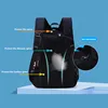 primary child school backpacks boys bookbag student luminous backpack large waterproof backpack for school teen boy schoolbag 5