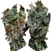 1 Pair 3D Leaf Camo Gloves  climbing Cycling Maple leaves Bionic Camouflage Shooting Hunting thin Gloves Lightweight breathable 1