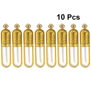 

10pcs 5ml Empty Lip Gloss Tube DIY Lip Gloss Containers Bottle Empty Cosmetic Container Makeup Organizer For Ladies Women Female