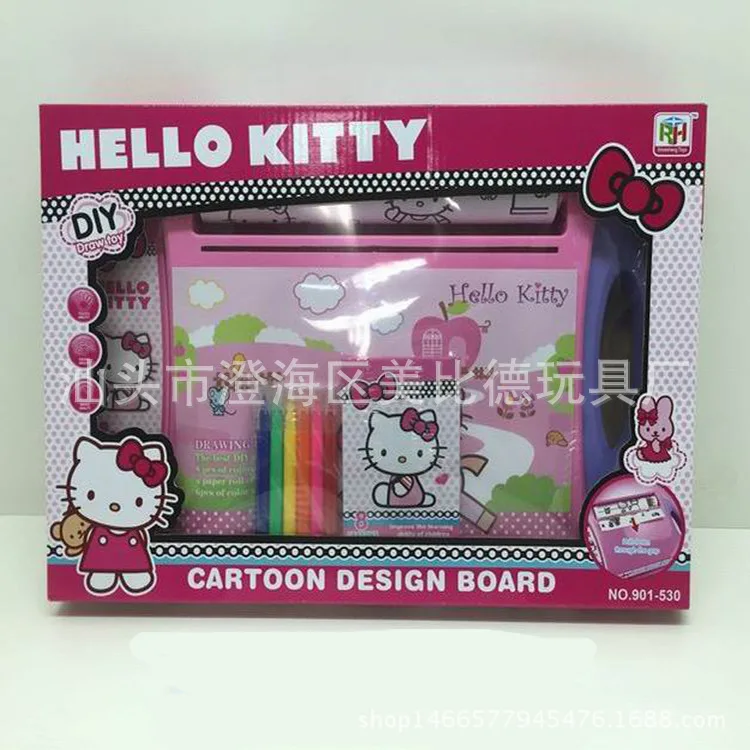 

Children Early Education Toy Educational Writing Board Painting Doodle Board Cartoon Coloring Sketchpad Set
