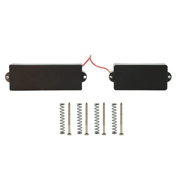 

5 String Noiseless Pickup Set Black for Precision P Bass Guitar Replacement