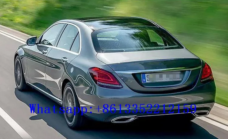 C class W205 rear lights fit for old to new 2019year style tail lights (1)