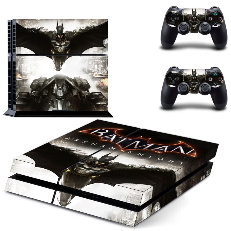GYTM0017 Бэтмен PS4 наклейка s Play station 4 кожа наклейки для playstation 4 PS4 консоли и контроллера Скины Виниловые - Цвет: GYTM0017