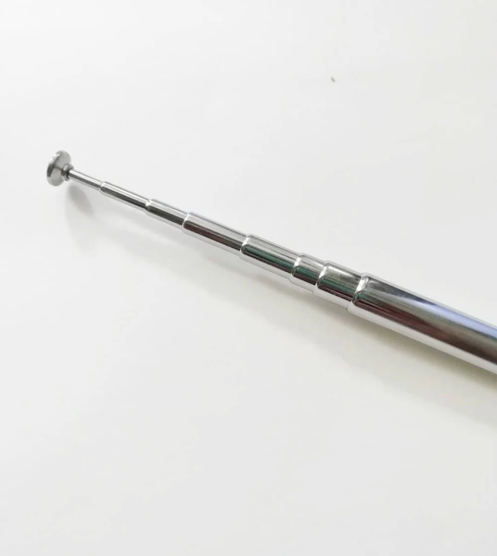 Rod Indoor Telescopic Antenna TNC/BNC Port 87 to 108MHz Adjustable for Radio Broadcast Transmitter Small Power