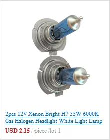 2 шт. T10 W5W водонепроницаемый 2835 12 SMD Клин номерной знак боковой указатель поворота низкое энергопотребление и высокая яркость#7