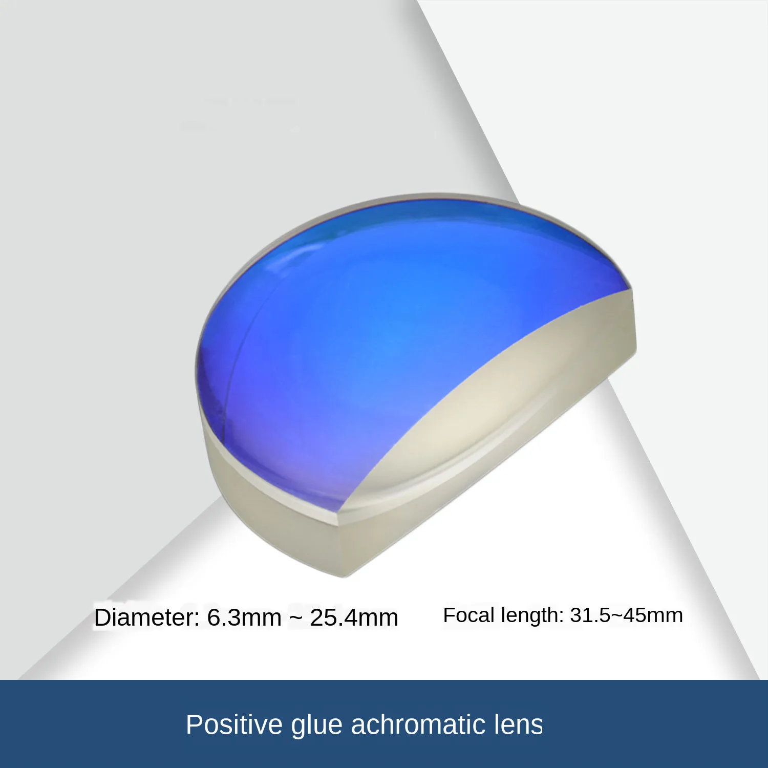 

Customized Positive Achromatic Lens Diameter 6.3 / 10 / 12.5 / 16/25 / 25.4 Focal Length 31.5 / 35/40/45