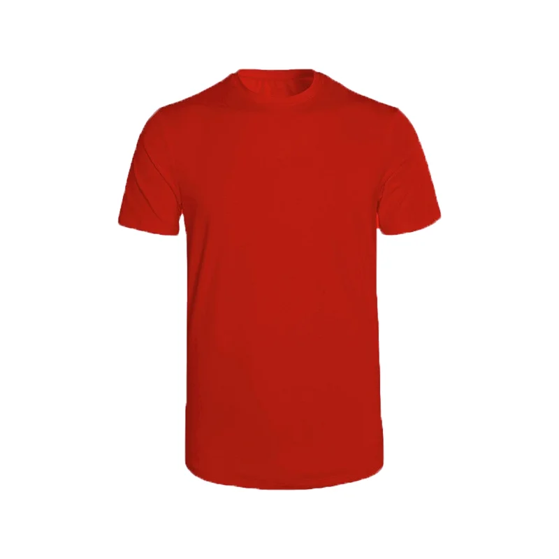 simple fashion Tshirt100% cotton short sleeve hip hop Tshurt personality T-shirt Asian size S-XXXL - Цвет: red