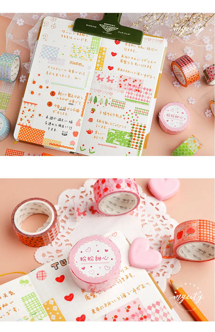 20set/lot Washi Masking Tapes I love to fight Decorative Adhesive Scrapbooking DIY Paper Japanese Stickers