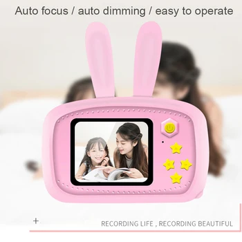 

Children's camera toy baby cute camera rechargeable digital camera mini screen baby children's educational toys outdoor games