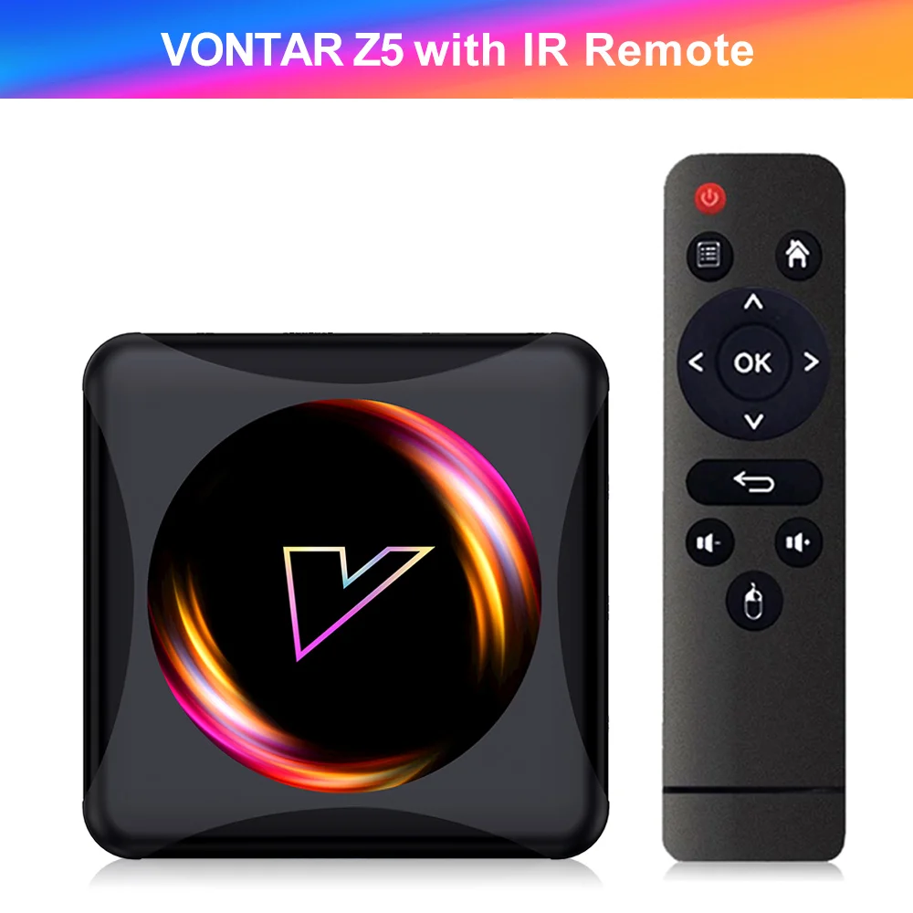 2022 VONTAR Z5 Smart TV Box Android 11 Android 10 4G 64GB RK3318 1080p 4K BT Google Play Youtube Media player TVBOX Set Top Box