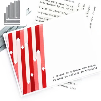 

Different Lengths Slimline Strips Banner Cutting Dies For Craft Paper Cards Decoration Album Photo Making Template 2020