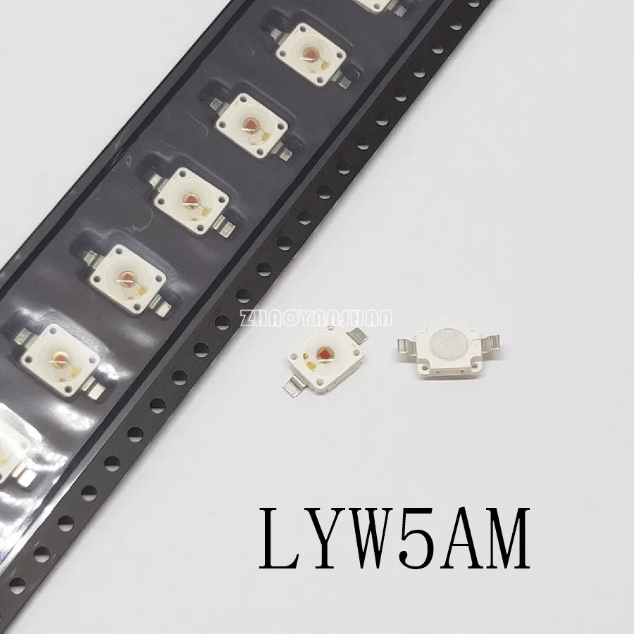 10 шт. X LYW5AM LY W5AM 3 Вт 6070 желтый светодисветодиодный высокой мощности SMD Бесплатная