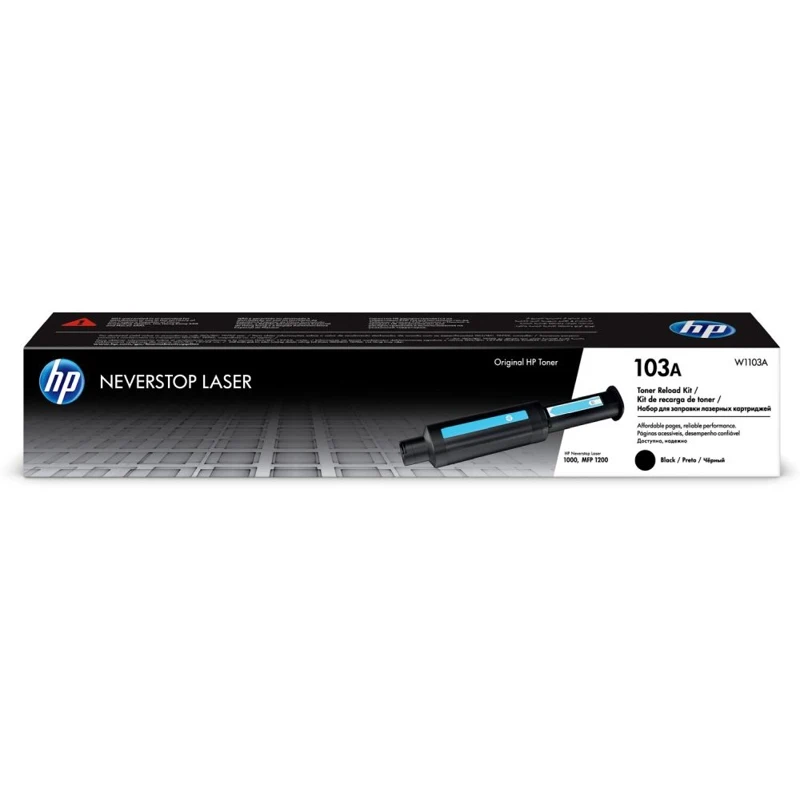 Заправочное устройство HP 103 W1103A черный(2500стр.) для HP Neverstop Laser 1000a/1000w/1200a/1200