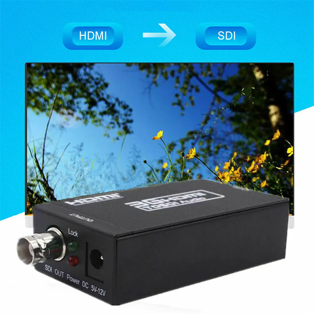 HD 3g SDI в HDMI конвертер адаптер Поддержка HD-SDI/3g-SDI/SD SDI сигналы мультимедиа HD видео портативный Преобразователь