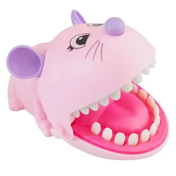 

Biting Finger Toy Mouse Shaped Tooth Extraction Game Practical Jokes Prank Games Toys Parent-child Interactive Plaything