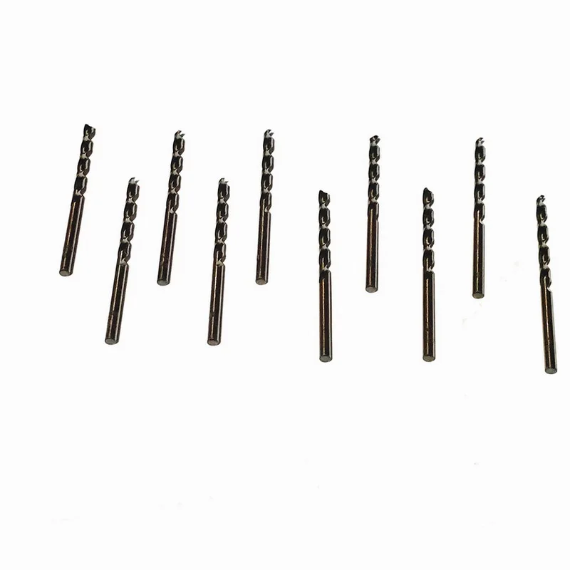 

10pcs/set Of 1/16" Hss M35 Co5% Twist Drill Bits Metal Drilling Twist Drill Bit Straight Shank For Ss/steel/cast Steel Iron Alum