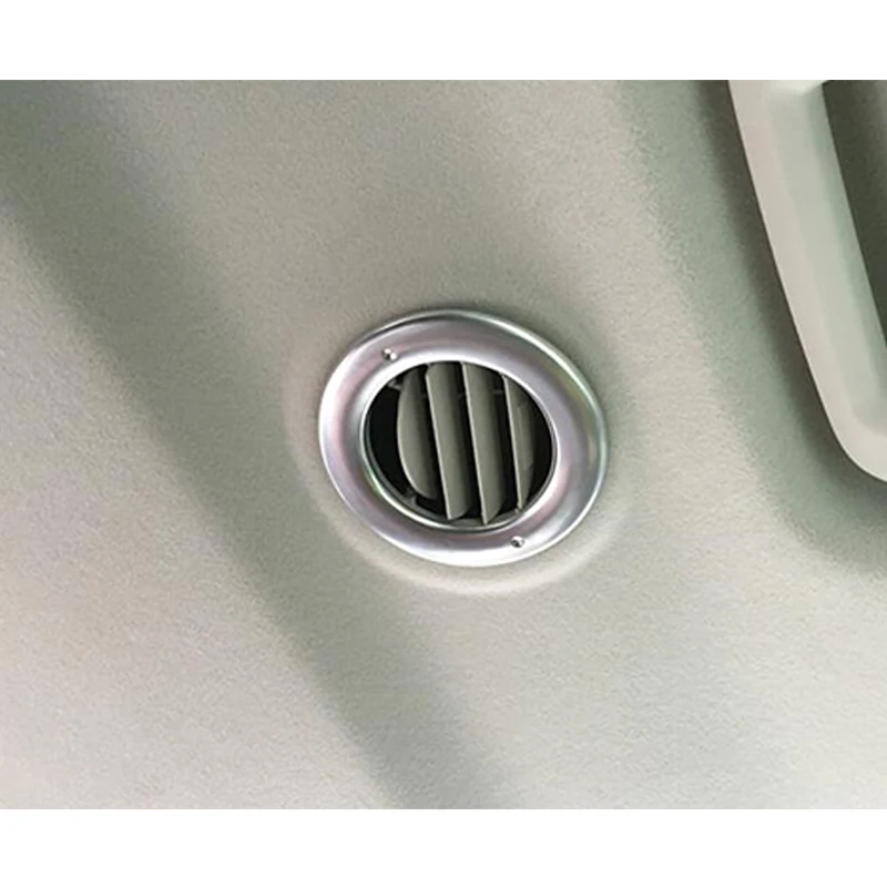 

ABS Chrome For Ford Everest 2016 2017 2018 Accessories Car Rear Air Vent Outlet Panel Cover Trim Sticker Car Styling