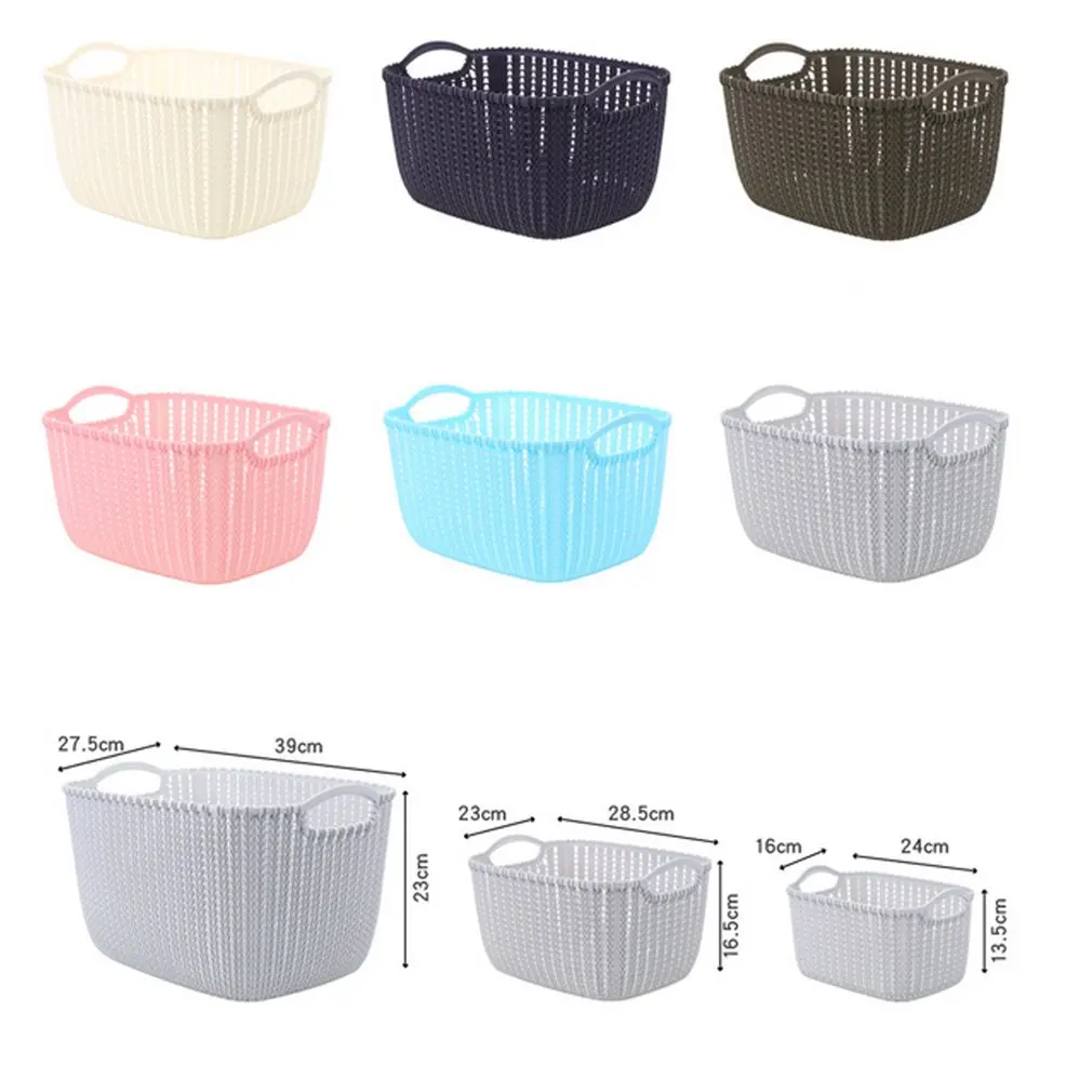 

Plastic Rattan Basket For Home Durable And Exquisite Rattan Basket Multi-functional Basket For Gifts