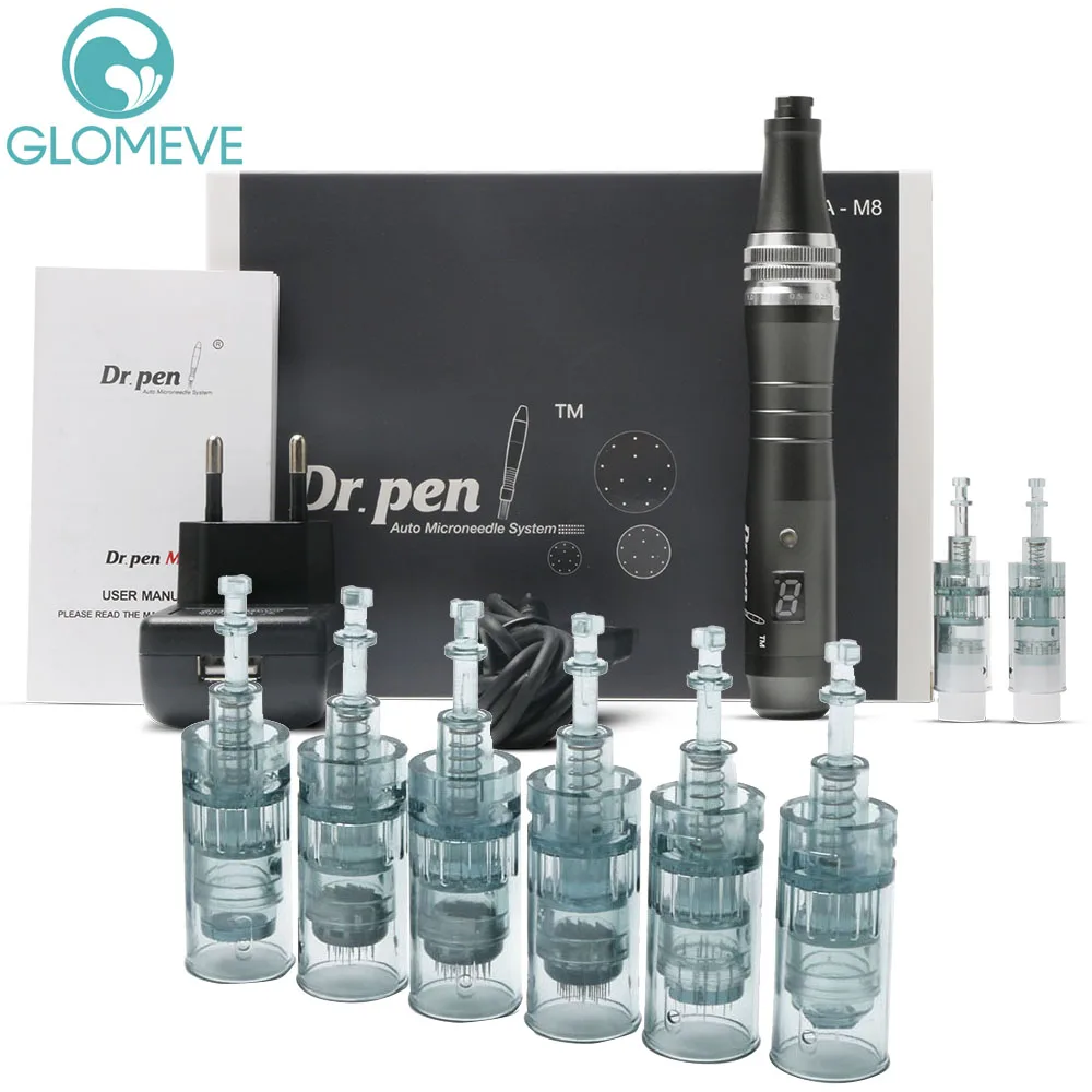 Dr.pen Ultima M8 Wireless Professional Derma Electric Skin Care Kit Microneedle Therapy System