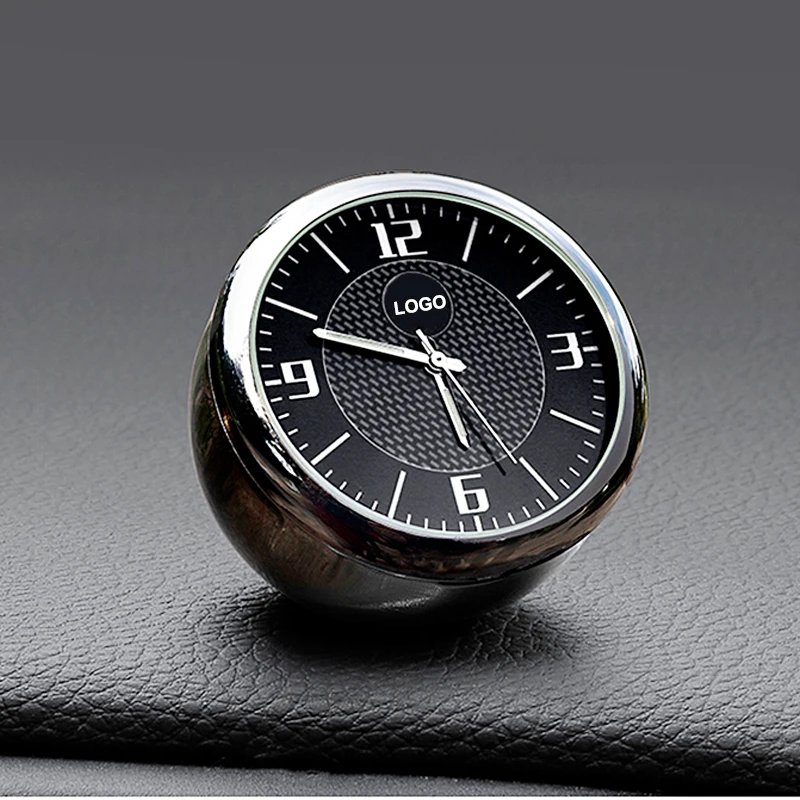 Square Clock Pikki Car Interior Clock Watches 3D Rhinestone Decals for Mercedes Benz C Class E Class S Class GLC CLS 