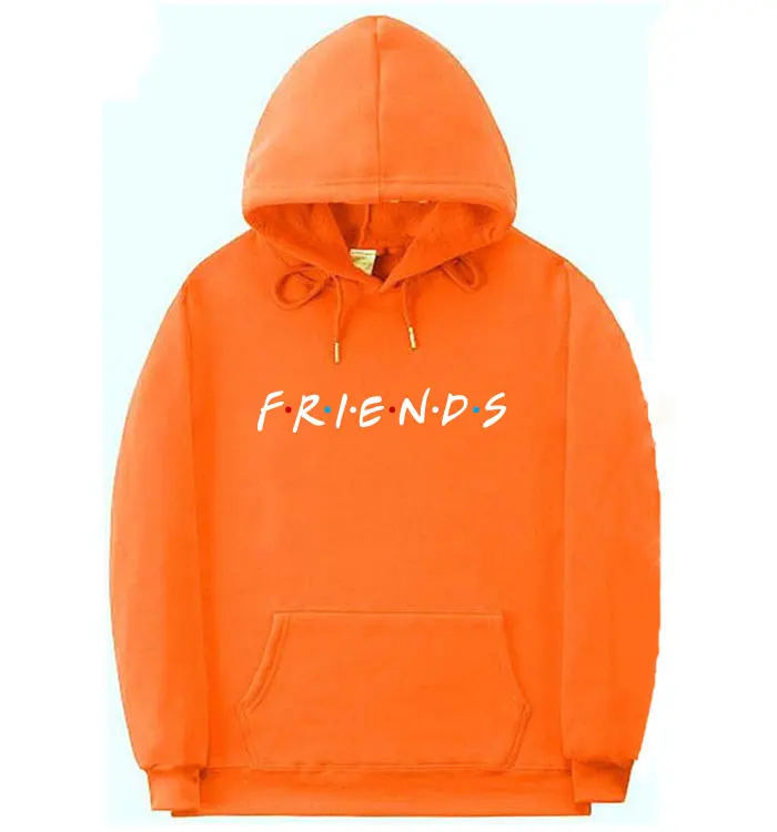 Orange MS90 Модные мужские и женские толстовки HOW YOU DOIN, толстовка с принтом homme Friends, худи, черный, розовый, оранжевый, белый, уличная одежда, пуловер - Цвет: Orange MS90