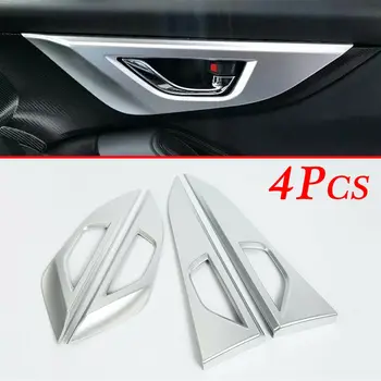 

Fit For Subaru XV Crosstrek 2018 2019 Chrome Accessories Interior Door Handle Protect Cover Trim Parts