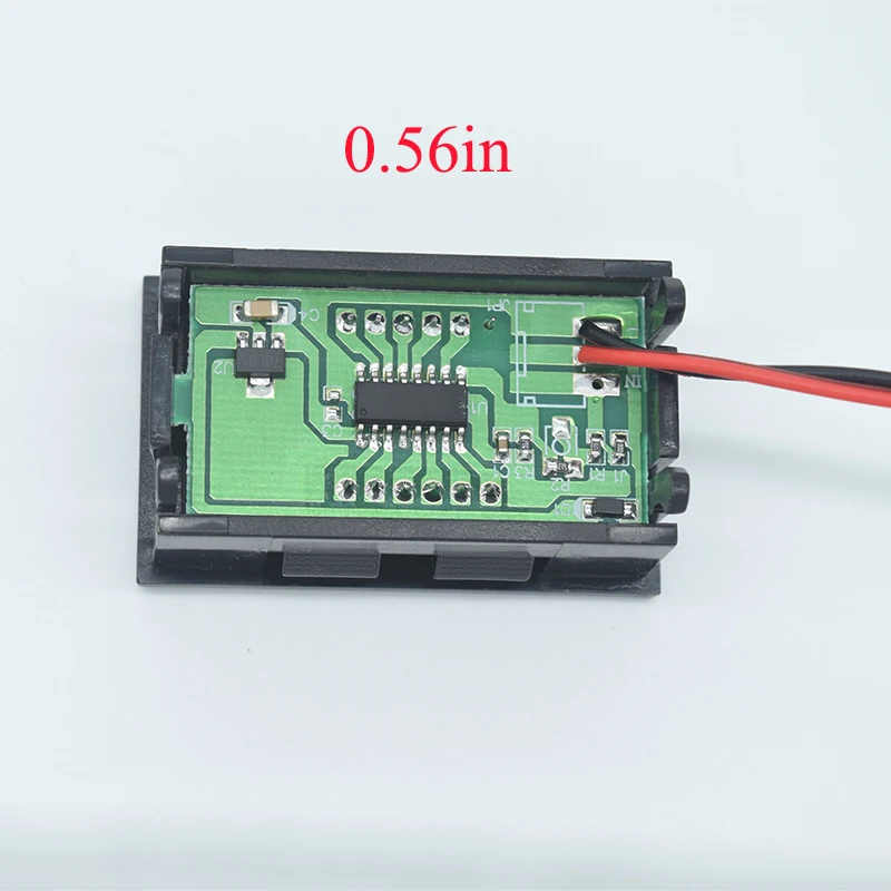 Мини цифровой вольтметр постоянного тока 4,5 в до 30 V 2-проводной миниатюрный светодиодный дисплей Напряжение измерительный прибор для тестирования автомобиля Мотоциклетные батареи автомобиля