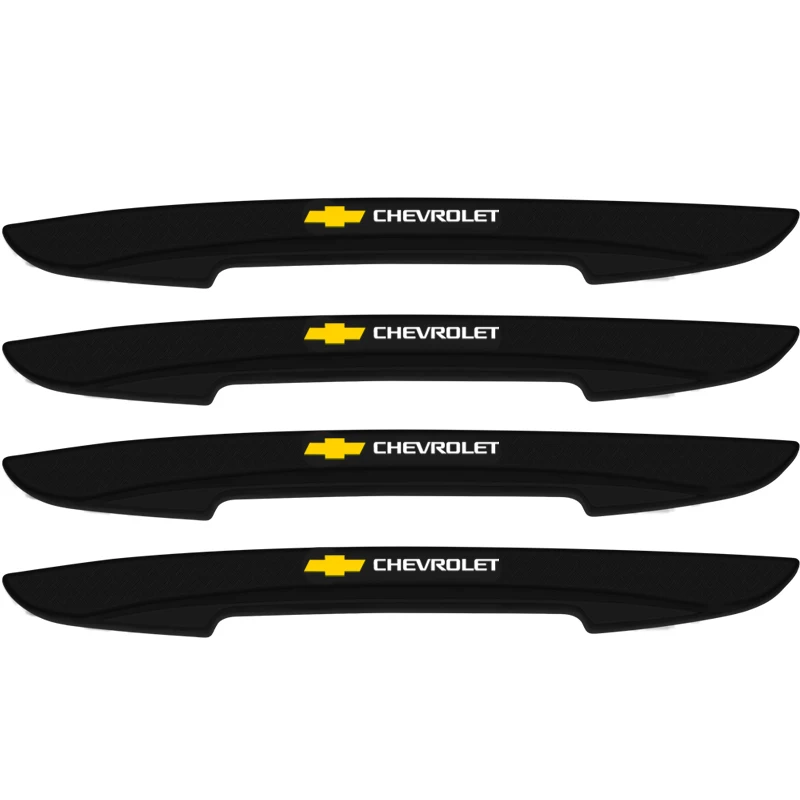 4pcs car door anti-scratch collision sticker handle protection for Chevrolet cruze captiva sail onix corsa aveo sonic spark s10