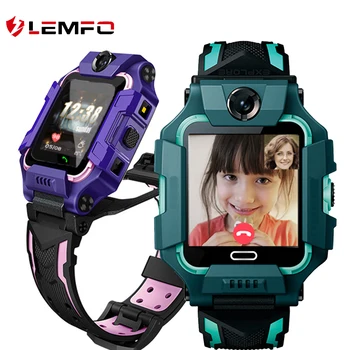 

Kids Smart Watch With SIM Card Waterproof Smartwatch Kids Children's Watches For Android IOS Dual Cameras SOS Voice Chat