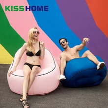 Открытый надувной диван кресло для отдыха пляжный Кемпинг Шезлонг для кемпинга пешего туризма коврик для пикника сад надувное кресло-кровать гамак