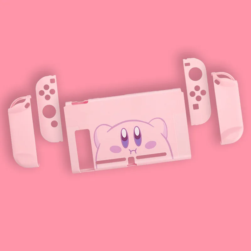 

Shell Case For Nintendo Switch Accessories Skin Cover Housing Coque Joycon Joy Con Game Grip Cute Pink Protective Part Accessory