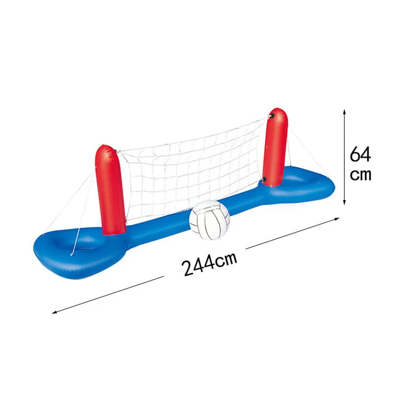 conjunto com rede e bola para piscina,