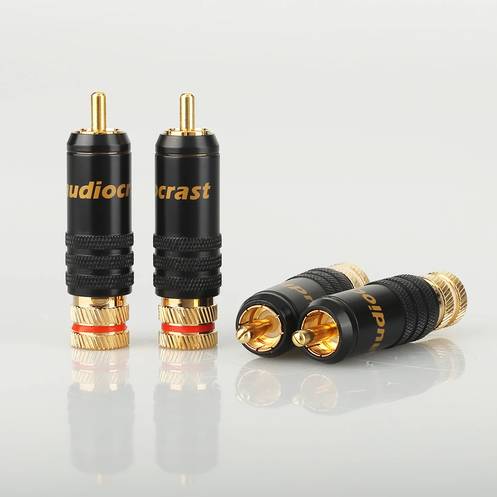 

Высококачественный Позолоченный разъем RCA Hifi RCA Audio Plug