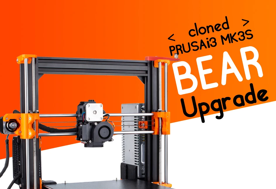 Trianglelab клонированный Prusa I3 MK3S медведь полный комплект(исключая Einsy-Rambo board) 3D принтер DIY медведь MK3S(материал ПЭТГ