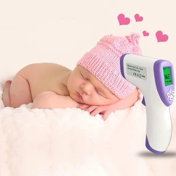 

Forehead Thermometer Non Contact Infrared Thermometer Body Temperature Fever Digital Measure Tool for Baby Adult