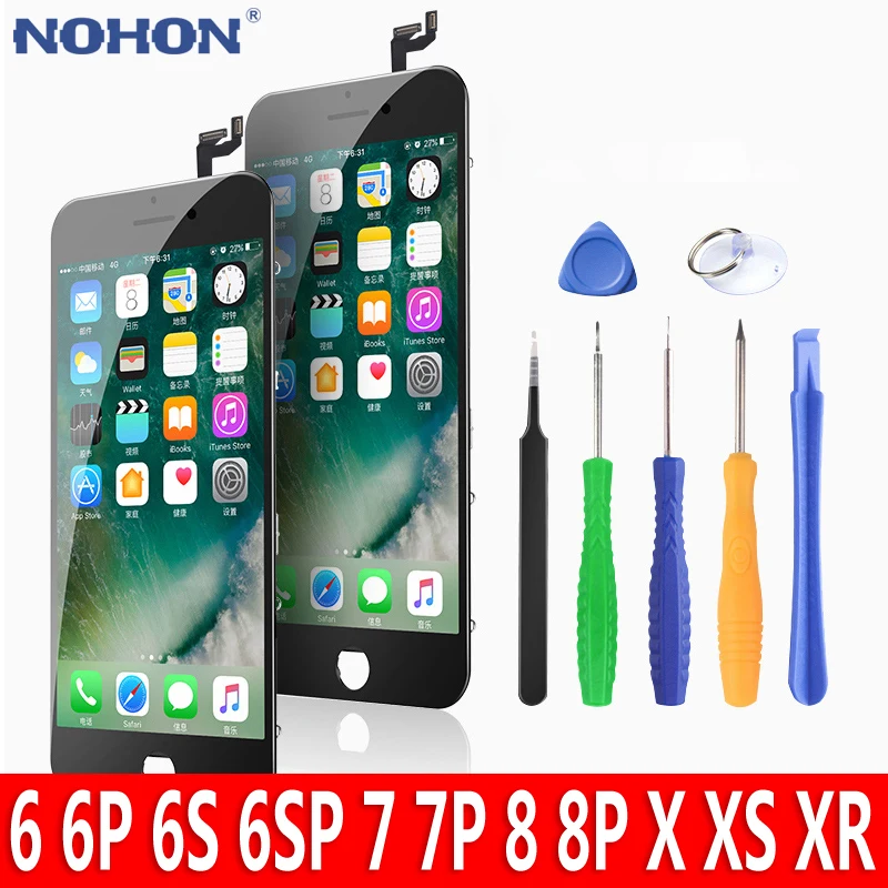 ЖК-экран NOHON для iPhone 6 6S 7 8 Plus X XR XS MAX |