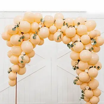 

50pcs Blush Pastel Skin Colored Latex Balloons Combination Arch Garland Banner Birthday Wedding Party Background Decorations