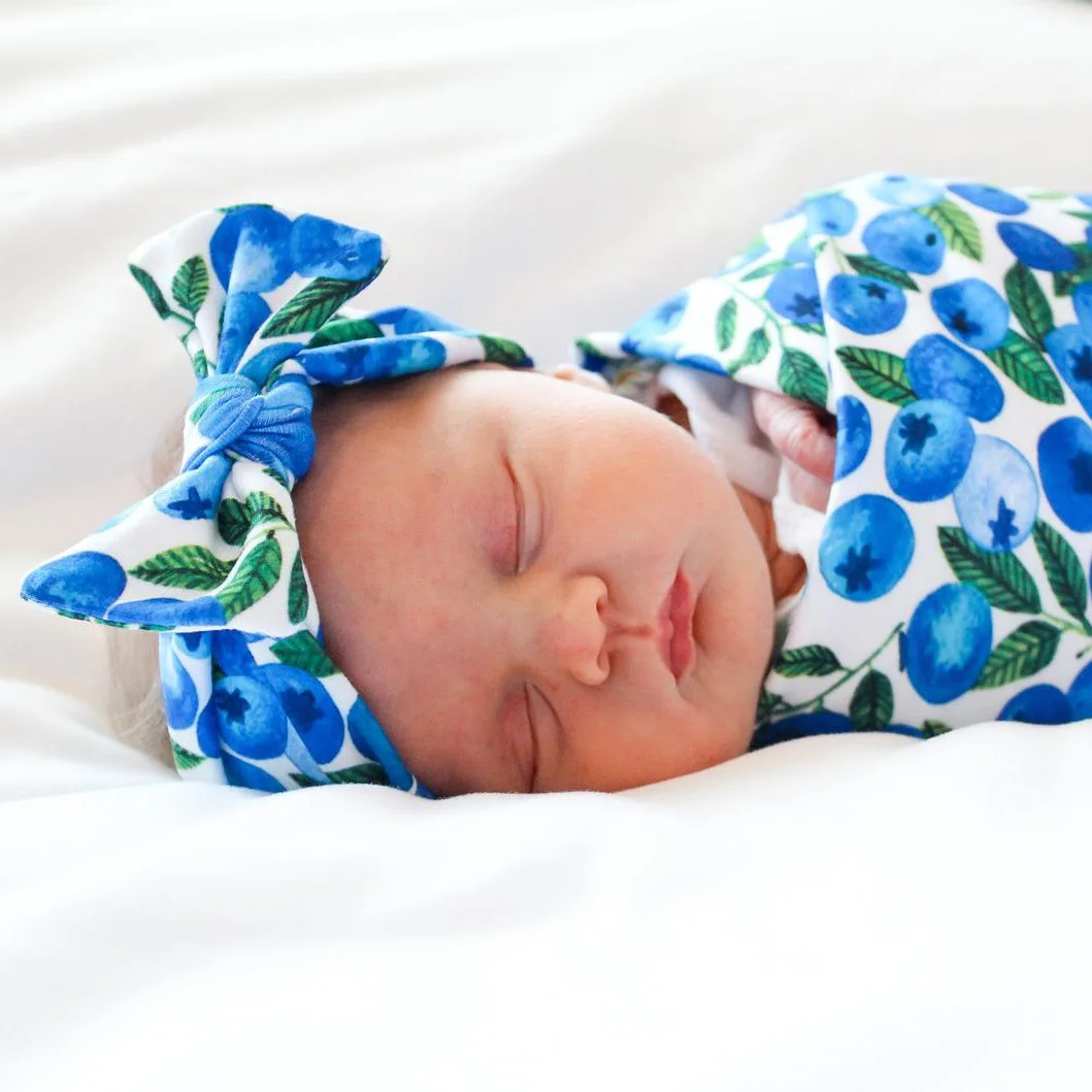 2pcs Cute Fruit Baby Swaddle Wrap Set With Headband Strawberry Lemon Infant Sleeping Bag Envelope Soft Breathable Newborn Cocoon