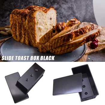 

Newly Rectangle Nonstick Box Loaf Tin Kitchen Pastries Bread Cake Baking Bakeware Home