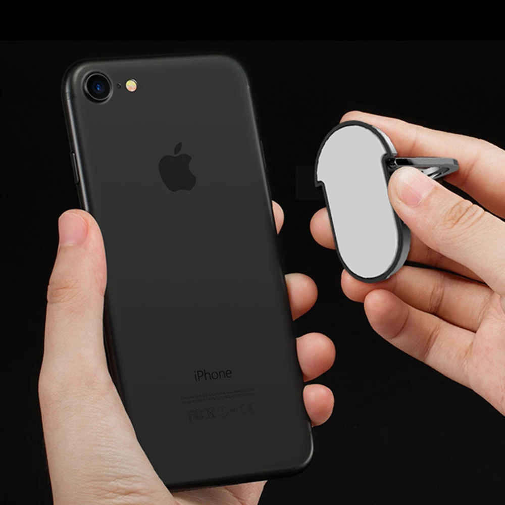 Ультратонкое металлическое кольцо на палец для мобильного телефона для iPhone, универсальный держатель для телефона для samsung, планшет, держатель, подставка для huawei P30
