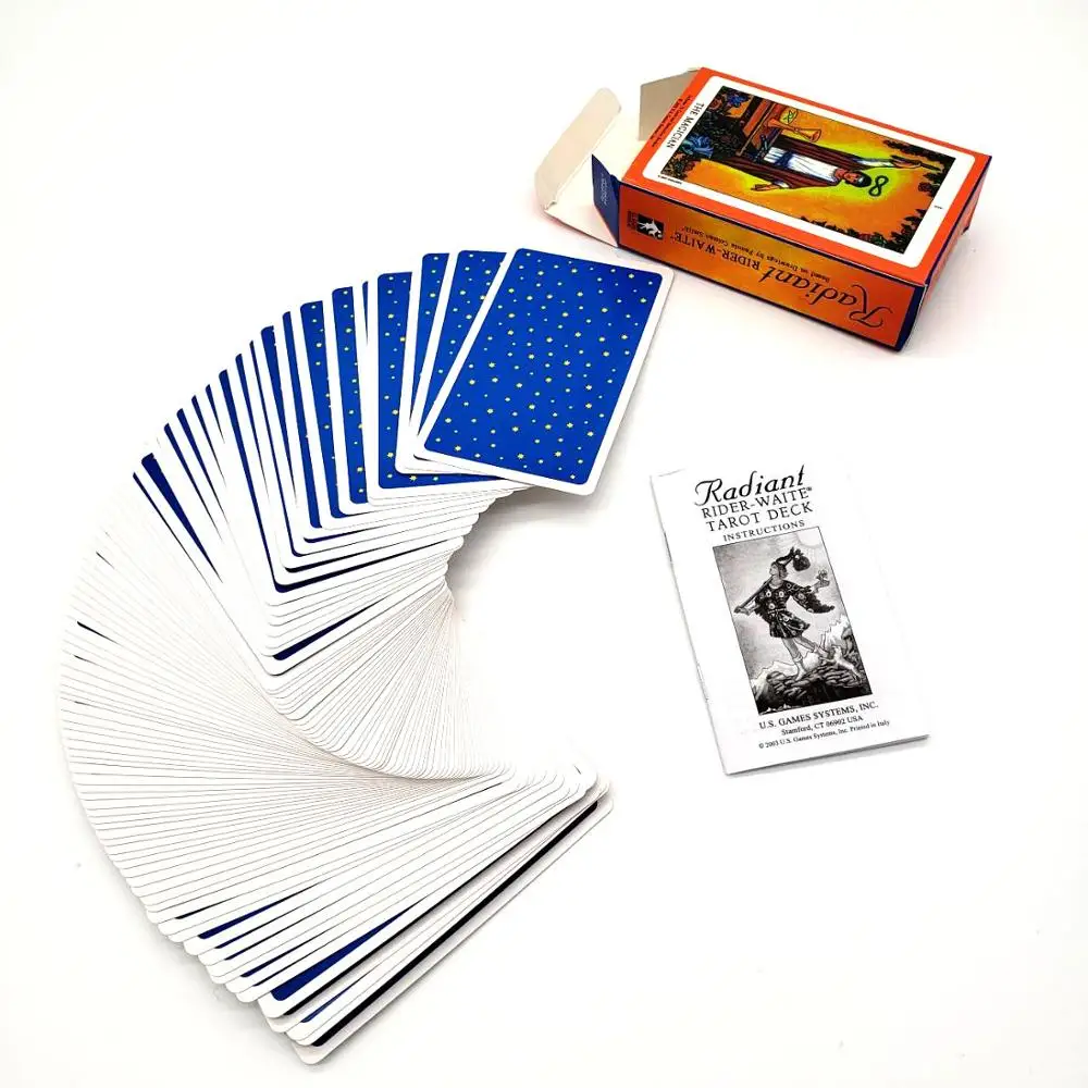 Английский для новой версии Tarot карты Гадания и предсказания судьбы колода карт