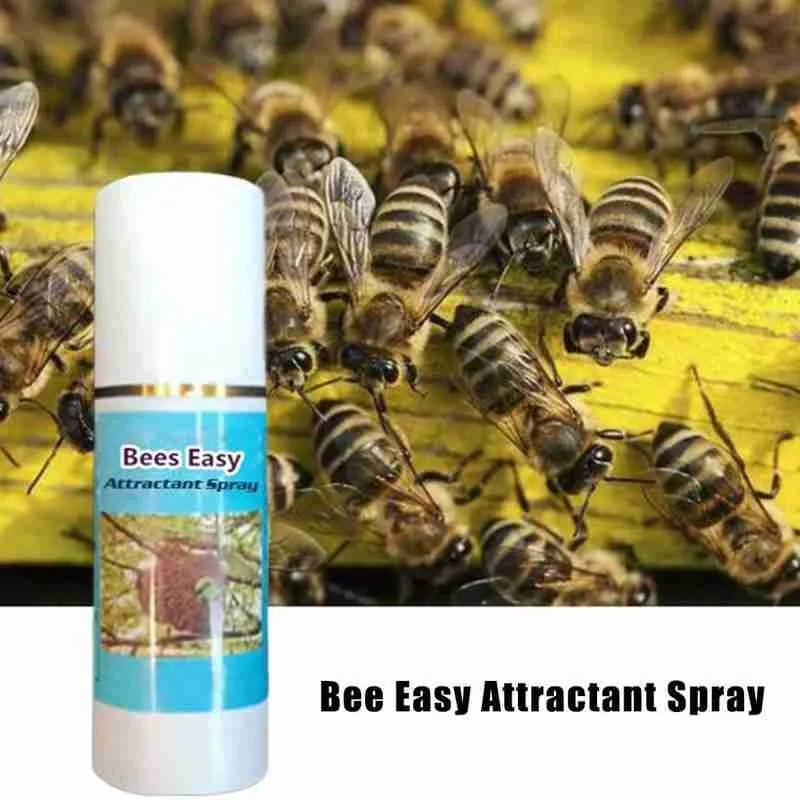 60ml Bee Easy Attractant Spray Beekeeping Equipment Honey Hive Apicultura Lure Tools Bees Set Up Trap Bait Bee Induction Spray