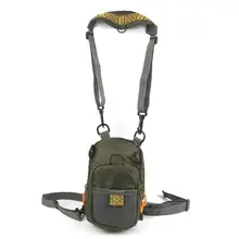 Сумка для ловли нахлыстом, Карманный чехол для рыболовных снастей, нагрудный рюкзак для рыбалки, аксессуар для рыбы, сумка для хранения для кемпинга, рыбалки