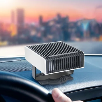 

Hot 2 In1 12V Portable ABS Warmer Universal Low Noise Car Heater Machine Protective Defroster Interior Vehicle Demister Freestan
