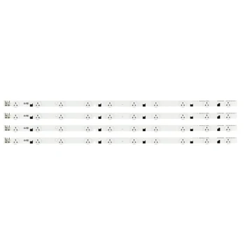 

New Kit 4pcs/set 10LEDs 580mm LED backlight strip for UE32EH5000KX D1GE-320SC1-R3 32F-3535LED-40EA BN96-24146A