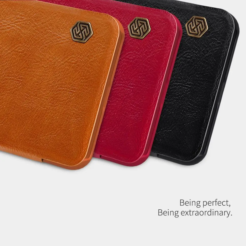 Чехол Oneplus 7/7t чехол Nord NILLKIN Qin кожаный книжка для OnePlus 8T 8 pro чехол|leather case|case seriescase for |