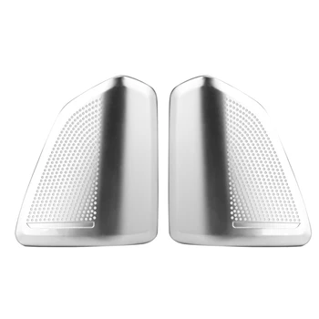 

1 Pair Of Stainless Steel Car Door Stereo Speaker Covers Specially Designed For BMW X5 X6 F15 F16 2014 - 2018