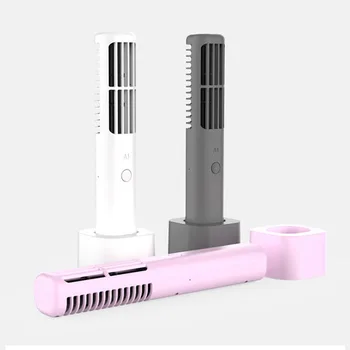 

Mini Ventilator Handheld Electric Leafless Desktop Fan Wireless USB Charging Portable Students Outdoor Pocket Fan